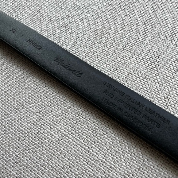 MADEWELL Triple Metal Keeper Belt - Picture 11 of 14